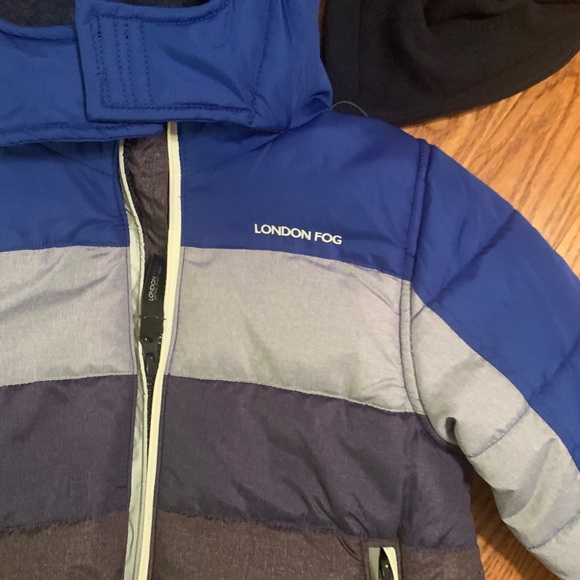 Boys Color Block Puffer Jacket - Picture 5 of 6